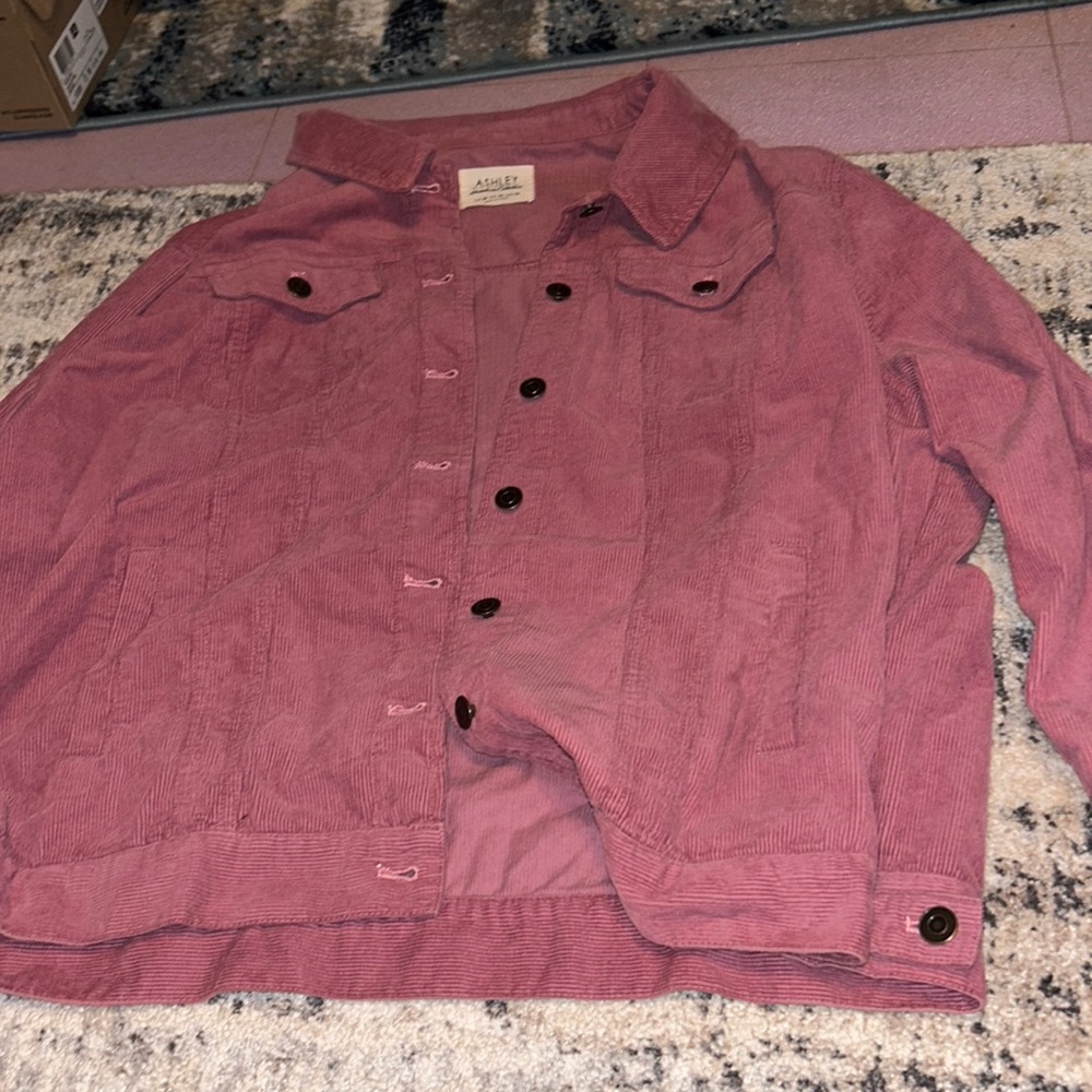 Pink Denim Jacket